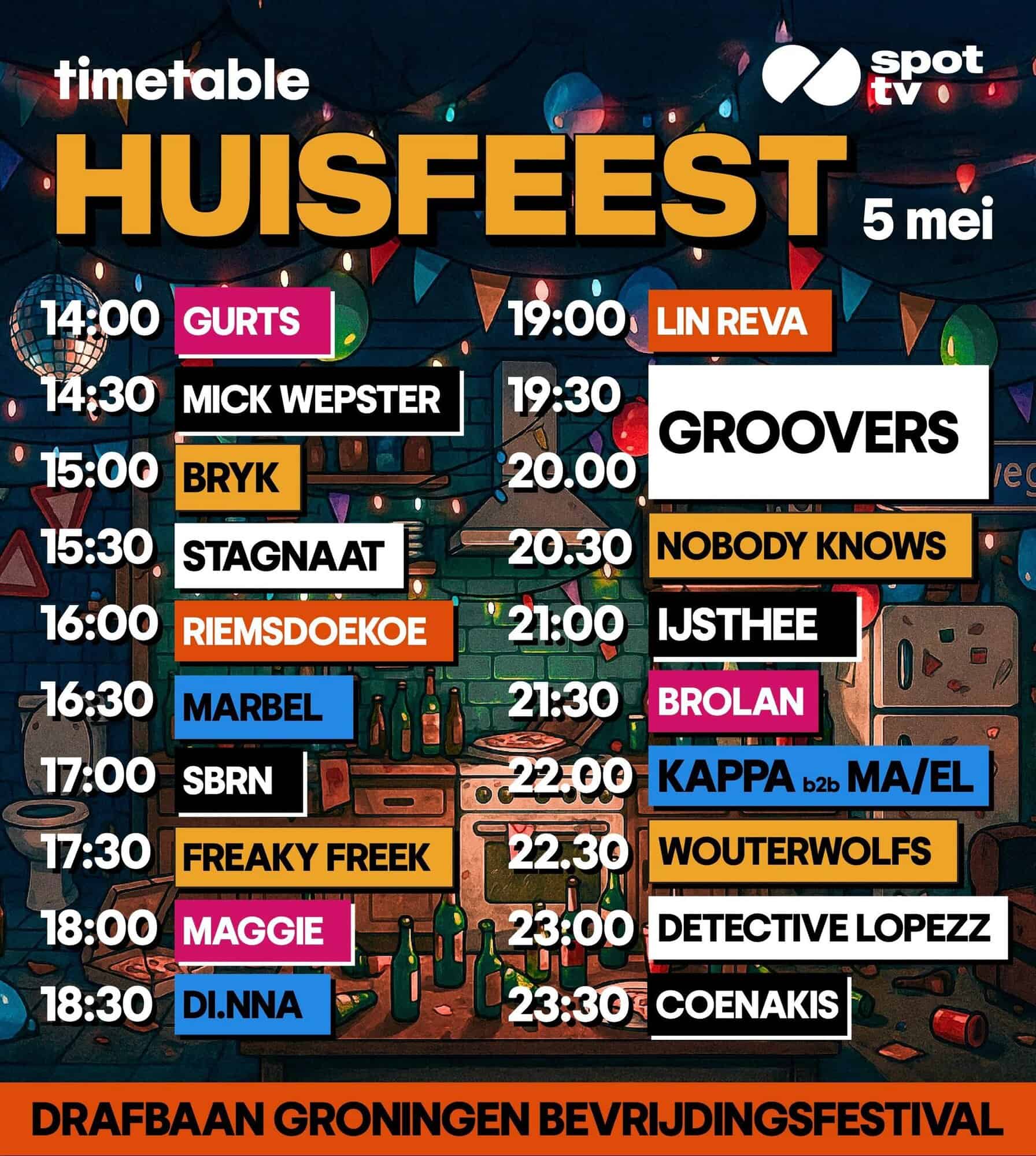 Huisfeestje SPOT TV